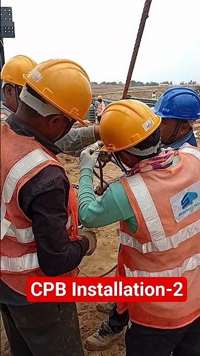 Chain Pulley Block Assembly Through Guide Rope 🔗🏗️ | Safe Rigging #Shorts