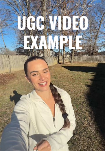 Here is a UGC example video!!! Start with an opening hook that will grab attention, then add your high quality clips with a voiceover! Always ask for script inspo from ChatGPT! #ugc #ugctips #ugccreator #ugccontentcreator #ugcexample