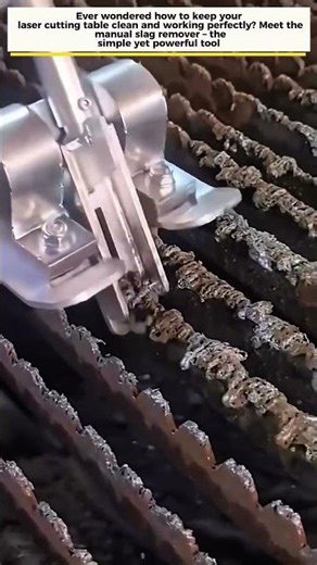 Laser Cutting Table Slag Remover: Efficient Cleaning Tool Explained