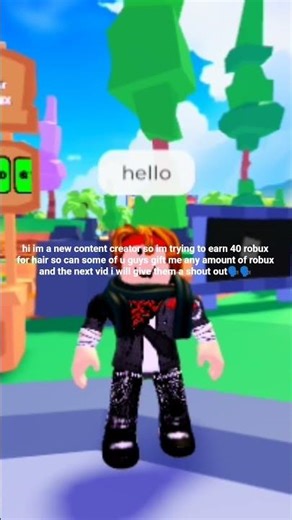 day 1 of earning for hair in #plsdonate#roblox#