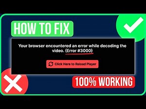 Twitch Error 3000 Chrome [FIXED] | How to Fix Error 3000 Twitch