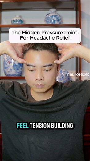 The Hidden Pressure Point for Headache Relief #neuroreset