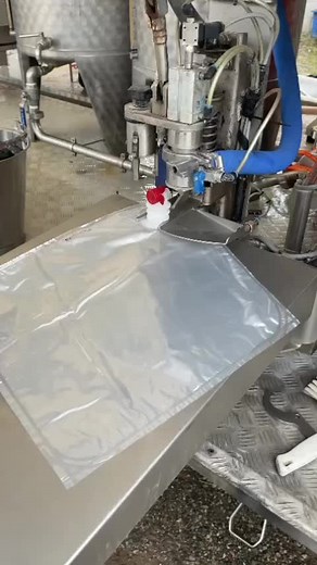 Food Packaging Machine Process in Industrial Facility