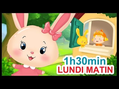 Lundi matin et 1h30 min de comptines pour enfants - Titounis
