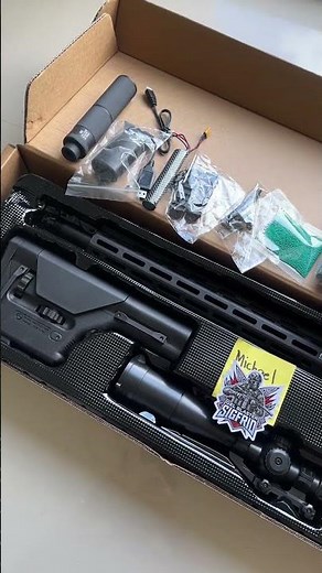Bohan SR16 Sniper High-end Gel Blaster #gelblaster #gelblasterguns #hobbies