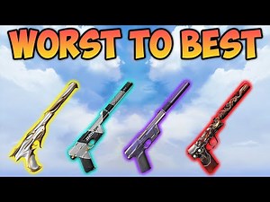 Ranking Every GHOST Skin In VALORANT From Worst to Best