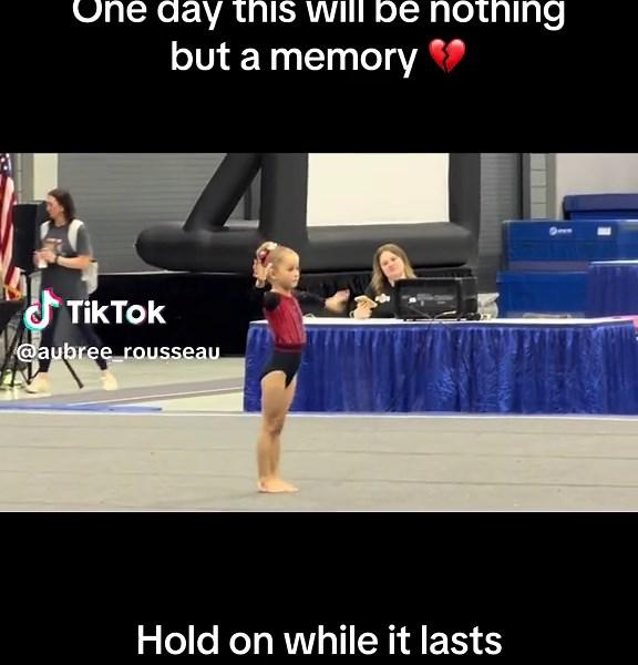 Forever my baby you will be 😭 #forevermybaby #xcelbronze #bronzegymnast #younggymnast #FamilyMoments