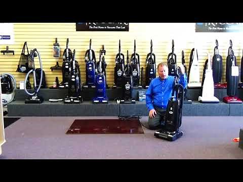Riccar R25D Deluxe Upright Vacuum Cleaner Demonstration Grand Haven MI, Holland MI, Muskegon MI