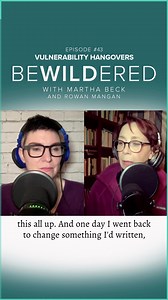 Most of us have experienced what Brené Brown calls “vulnerability hangovers”—the feelings of shame we often have after sharing our authentic selves—and in this episode of Bewildered, Martha and Ro explore why they occur and how we can get over them. When you experience one of these vulnerability hangovers, first ask yourself if it was the consequence of sharing something that was true. If it was, be proud no matter what reaction you get from the culture. As the Gay Pride movement and Black Lives