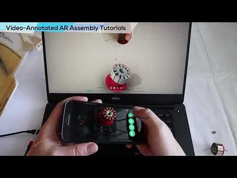 Video-Annotated Augmented Reality Assembly Tutorials