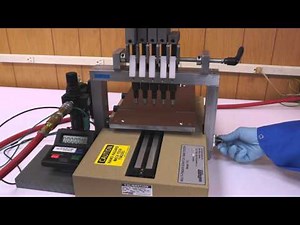 Scratch Testing with TABER Multi-Finger (5-finger) Tester