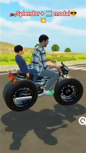 🏍️ Splendor+ new modal 😎💥#gameplay #new #modal#short