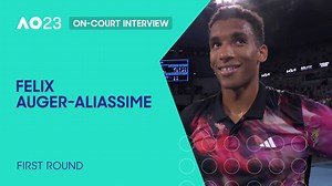Felix Auger-Aliassime On-Court Interview | Australian Open 2023 First Round - The Global Herald