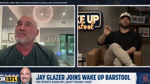 Jay Glazer on the juicest rumor he's heard that will happen in Round 1"I know something is happening, I just can't say it yet. I was told I can't say it until we are getting on the clock."Trade up to No. 3?