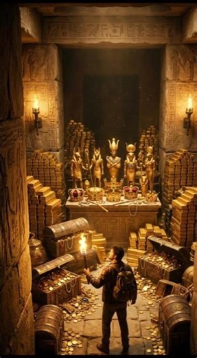 Hidden Gold Chamber Discovered Inside A Pyramid