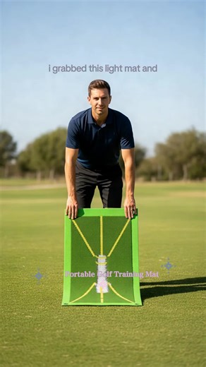 Portable Golf Training Mat, Durable & Lightweight Design, Ideal for Indoor & Outdoor Use, Perfect for Beginners & Advanced Players #golfclub #golftees #coachwedges #golfclothing #golfbagaccessories #womenwhogolf #golfbagessentials #golfgloves #golfoutfits #golfcartaccessory