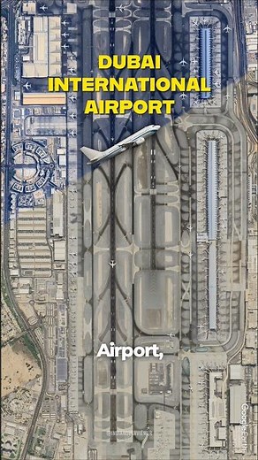 Dubai International Airport (DXB): From Sand Runway to Global Aviation Titan! ✈️ #dubaiairport