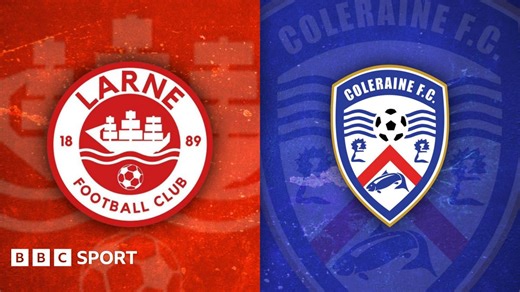 Highlights: Coleraine thump 10-man Larne at Inver