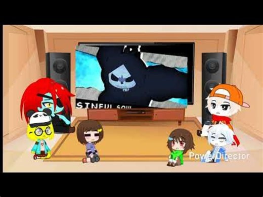 Undertale react to Fatal Error vs reaper Sans(Sinful soul)
