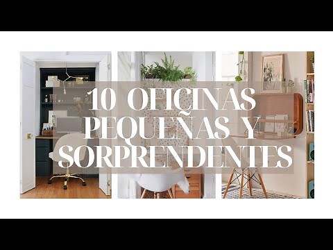10 OFICINAS PEQUEÑAS para tener EN CASA !!! INSPIRATE para tu MINI OFICINA