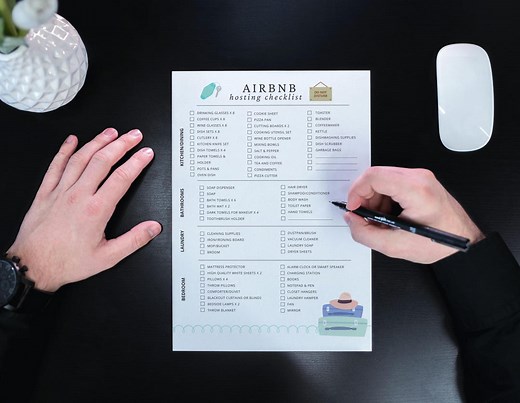 Airbnb Stocking Checklist | Vacation Rental Essentials | Printable Vacation Host Supplies List | Home Setup Guide | Instant Download - Etsy