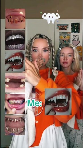 Teeth Challenge 🦷🤐🧛‍♀️ by Innkastar & Mimikliffi 🦋