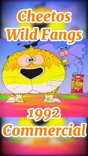 Cheetos Wild Fangs Commercial (1992) | Furry Commercials Spotlight