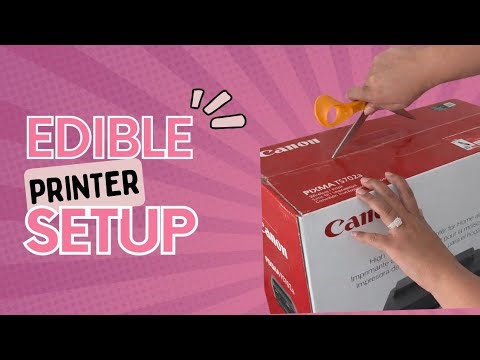 How I Set Up My Edible Printer + Apply Edible Images to Cookies