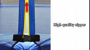 Round Trampoline Safety Net, Resistant Trampoline Net Replacement for 10 12 13 14FT Round Trampoline Using Variant Straight Poles