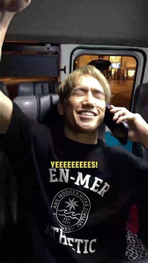 Kai Asakura Reacts To Getting His POTN Bonus 🥰 #ufcmacau