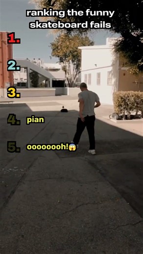 ranking the funny skateboard fails #funnyvideo #skateboarding #skateboard #memes