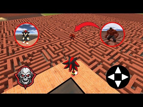 I Became SHADOW VS Red Hulk – Epic Battle in Garry’s Mod!!