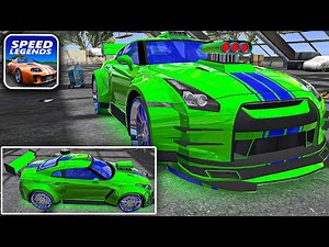 Speed Legends - NISSAN GTR tuning/driving - Unlimited Money mod apk - Android Gameplay #82