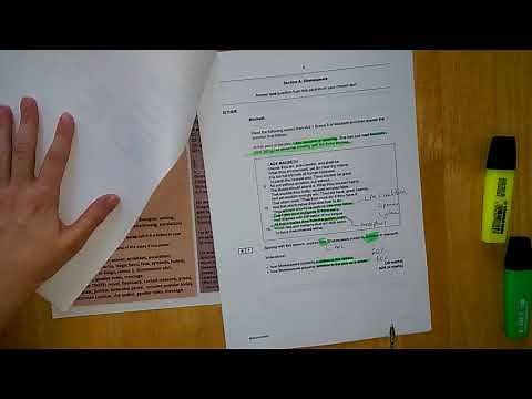 English Lit paper 1: Timings and Steps