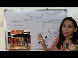 How to do muller lyer illusion experiment | Ma psychology | Davv university