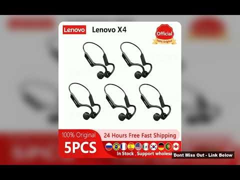 5PCS Lenovo X4 X3pro Bone Conduction Original Bluetooth Headphones X7 Air Conduct Wireless Earphone