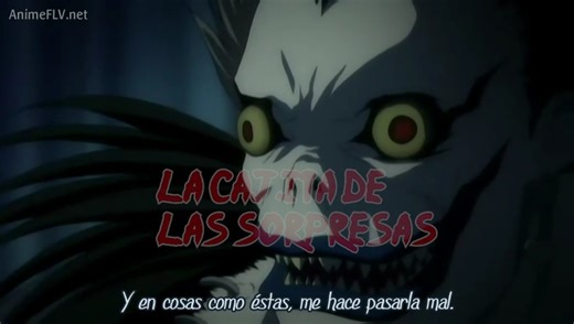 Anime: Death Note Capítulo: 4/37 Temporada: 1/2 Audio: Japonés 🇯🇵 Subtítulos: Español 🇲🇽 Año: 2006- 2007 Productora: Madhouse Autor: Tsugumi Ohba | La Cajita De Las Sorpresas