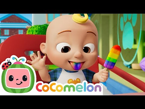 Rainbow Popsicles 🌈 | CoComelon Songs for Kids