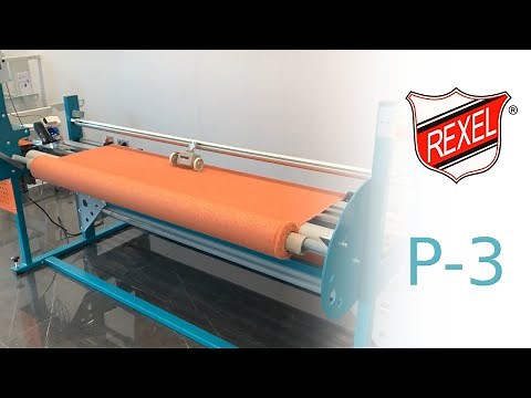 Textile rewinding machine REXEL P-3