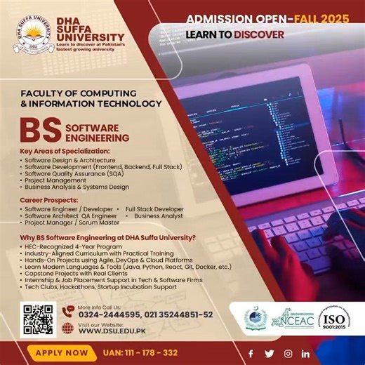 29 reactions | Online applications for Fall 2025 Semester for BE...