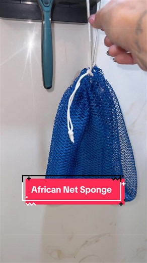 African Net Sponge for Body Exfoliation — Shower Loofah Guide