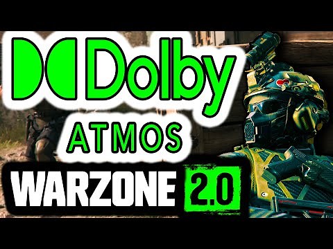 I HEAR Everything!.. DOLBY ATMOS in Warzone 2. Call of duty BEST audio settings!