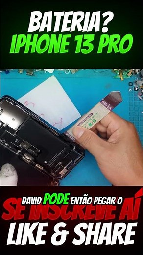 iPhone 13 Pro com Bateria Estufada: Perigo Real? Veja o Conserto!