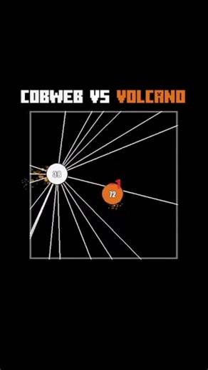 Cobweb VS Volcano