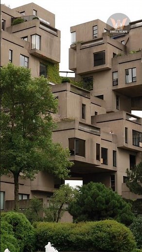 Habitat 67: The Lego Inspired Future of Urban Living #trending #shortvideo h