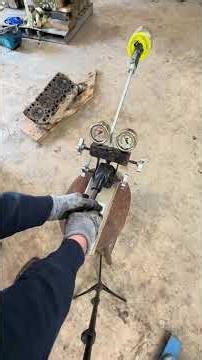 Pop testing diesel injectors - Deutz on CAT/OTC 4200