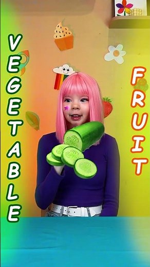 Guess the Fruit 🍌🥕 Fun Kids Game #kidslearning #fruits