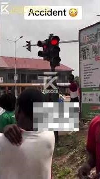 Accident Reported at School Junction–Borteyman Road #viral #shortvideos #ghana