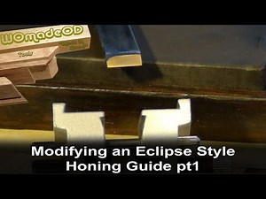 Modify an Eclipse Style Honing Guide for Square Edge Chisels