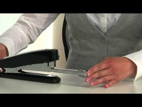 Automatik-Heftgerät Novus B7A in der Anwendung